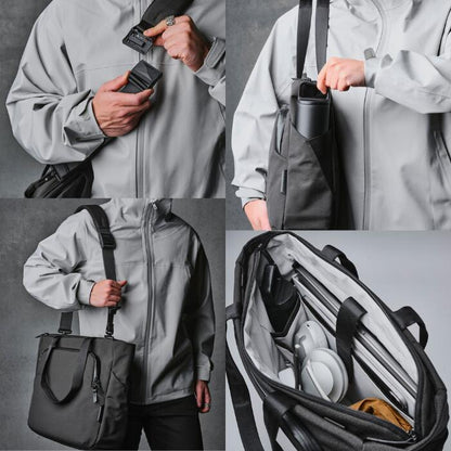 [ALPAKA/アルパカ]トートバッグBRAVOTOTEショルダーバッグ14L斜め掛けバッグ旅行ビジネスパソコンMacbookPro収納