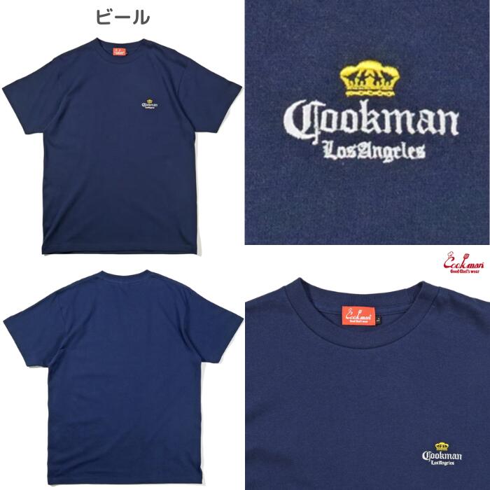 CookmanクックマンTシャツキャップソックスメンズレディース半袖帽子靴下刺繍ししゅうパロディースーパーマーケットカフェビールレストラン大型倉庫サンドウィッチチェーン