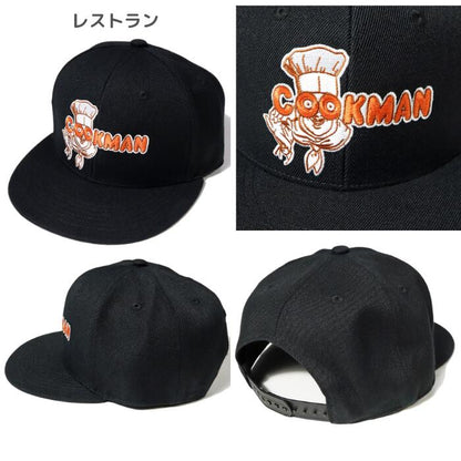 CookmanクックマンTシャツキャップソックスメンズレディース半袖帽子靴下刺繍ししゅうパロディースーパーマーケットカフェビールレストラン大型倉庫サンドウィッチチェーン