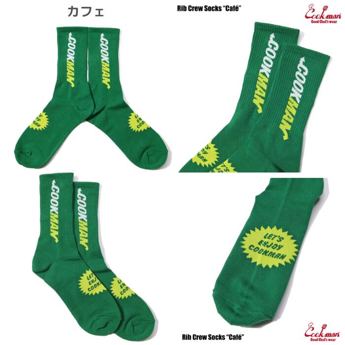 CookmanクックマンTシャツキャップソックスメンズレディース半袖帽子靴下刺繍ししゅうパロディースーパーマーケットカフェビールレストラン大型倉庫サンドウィッチチェーン