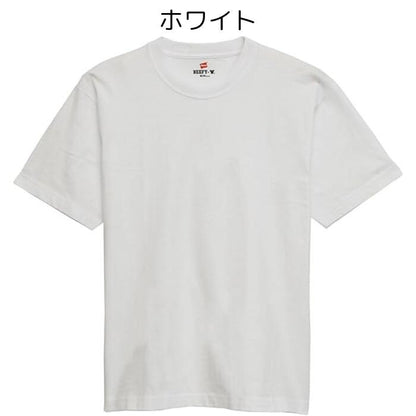メンズTシャツ綿100ヘインズビーフィー無地ヘビーウエイト丸胴大きいコットン100肉厚パックT半袖1P2P2枚HANESBEEFY-T黒白グレーネイビーH5180