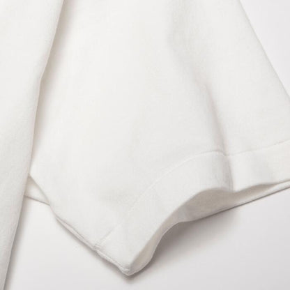 ヘインズSHIROシロTシャツ半袖綿100コットン丸胴白Hanesクルーネック無地シンプル厚手メンズレディースユニセックスカットソーギフトプレゼントヘビーオンスヘビーウエイトブランドHM1-X201
