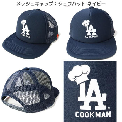 CookmanクックマンTシャツショートパンツライトパンツメッシュキャップソックスメンズレディースロサンゼルスLAコレクションシェフパンツ半袖帽子靴下メジャーリーグホワイトブルーネイビー