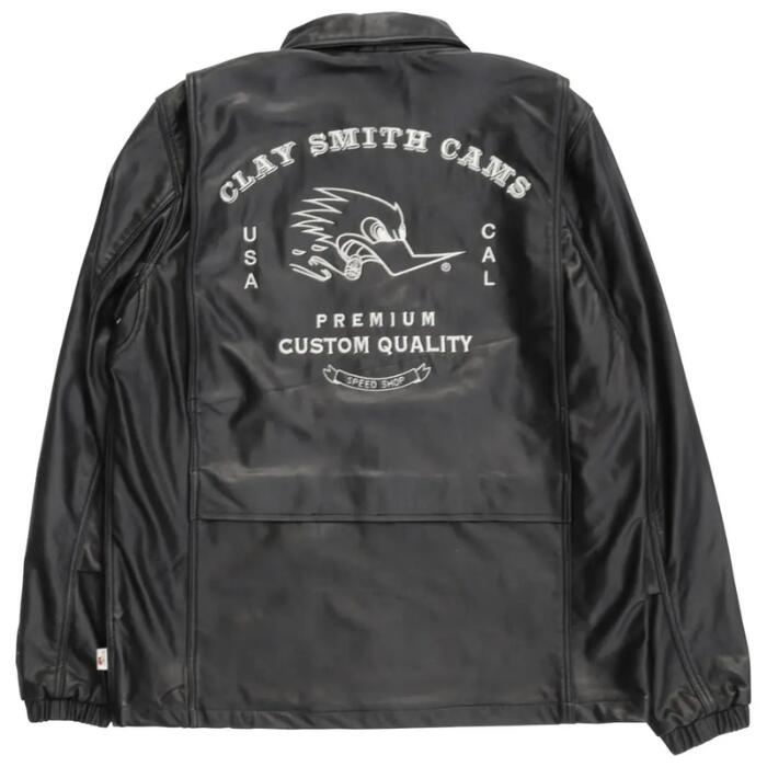 クレイスミス本革レザージャケットアウターClaySmith防風オリオンエースナイロンメンズレディース防寒バイクバイカージャケットライダースジャケット防風アメカジワークジャケット無骨大きいサイズブランドCSY-5050自転車