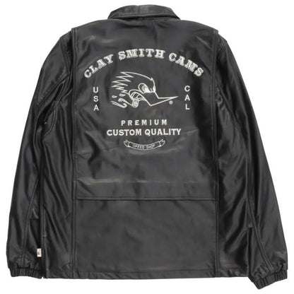クレイスミス本革レザージャケットアウターClaySmith防風オリオンエースナイロンメンズレディース防寒バイクバイカージャケットライダースジャケット防風アメカジワークジャケット無骨大きいサイズブランドCSY-5050自転車