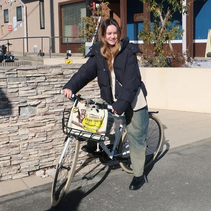 メンズレディーストートバッグ自転車バイクサイクルトートハンドル装着サドルバッグバッグカゴ代用通勤通学自転車バッグデニムJGC-1103JGC-1102街乗り取り外し簡単トートバッグ型サイクルバッグ