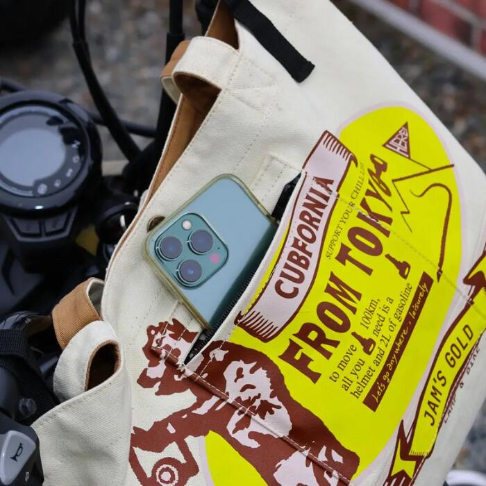 メンズレディーストートバッグ自転車バイクサイクルトートハンドル装着サドルバッグバッグカゴ代用通勤通学自転車バッグデニムJGC-1103JGC-1102街乗り取り外し簡単トートバッグ型サイクルバッグ