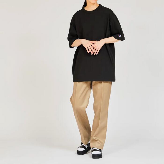 ＼最大2000円OFFクーポン配布中／ChampionチャンピオンTシャツT1011USAアメリカ製無地メンズレディース綿100ヘビーウェイト半袖カレッジアメカジ定番Tシャツ厚手丸胴バインダーネック7オンスC5-B301