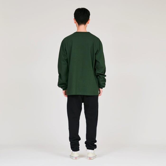チャンピオンchampionメンズレディースT1011綿100長袖TシャツティーテンイレブンロンTアメリカ製MADEINUSA無地白黒紺緑ホワイトブラックネイビートップスC5-B403