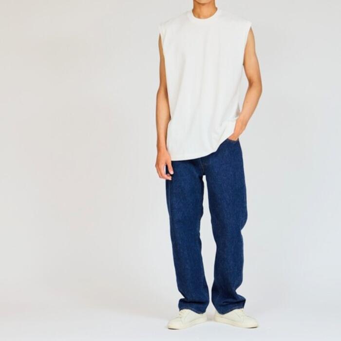 ヘインズSHIROシロTシャツノースリーブ綿100コットン丸胴白Hanesクルーネック無地シンプル厚手メンズレディースユニセックスカットソーギフトプレゼントヘビーオンスヘビーウエイトブランドHM3-B201