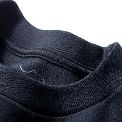 ヘインズKUROクロTシャツノースリーブ綿100コットン丸胴黒Hanesクルーネック無地シンプル厚手メンズレディースユニセックスカットソーギフトプレゼントヘビーオンスヘビーウエイトブランドHM3-B202