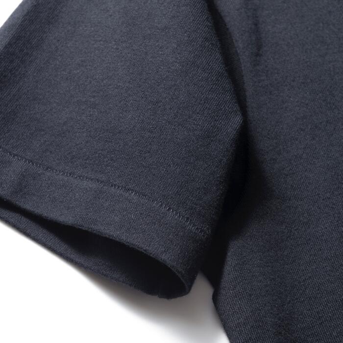 ヘインズKUROクロTシャツノースリーブ綿100コットン丸胴黒Hanesクルーネック無地シンプル厚手メンズレディースユニセックスカットソーギフトプレゼントヘビーオンスヘビーウエイトブランドHM3-B202