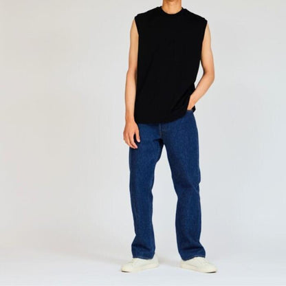 ヘインズKUROクロTシャツノースリーブ綿100コットン丸胴黒Hanesクルーネック無地シンプル厚手メンズレディースユニセックスカットソーギフトプレゼントヘビーオンスヘビーウエイトブランドHM3-B202