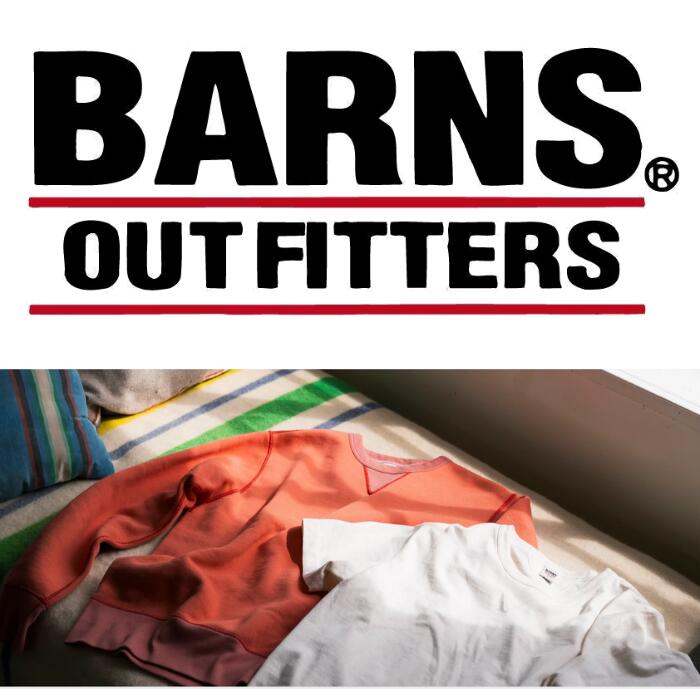 BARNSOUTFITTERS長袖綿コットン100レディースユニセックスヘビーウエイトアメカジトレーナースウェットバーンズ裏毛クルーネックトラアニマルタイガービンテージ厚手MAXマックスBR-25358