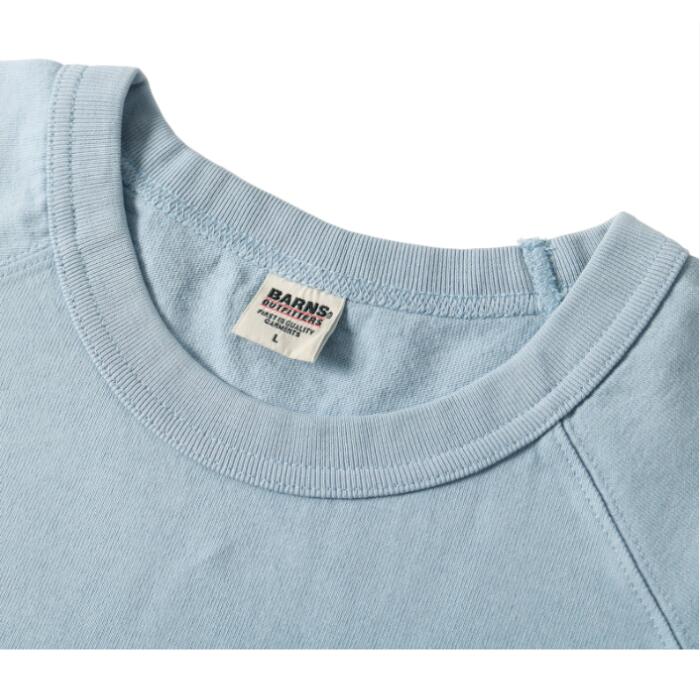 BARNSOUTFITTERS日本製スヌーピーピーナッツコラボ半袖ラグランTシャツ厚手ヘビーウエイトヘビーオンスBR-25266メンズレディースユニセックス綿100バーンズ