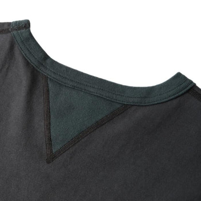 BARNSOUTFITTERSバーンズTシャツコズンヘビーウエイト半袖メンズアメカジ丸胴ブランド日本製定番無地両VガゼットクルーネックSTANDARDCOZUNBR-8145