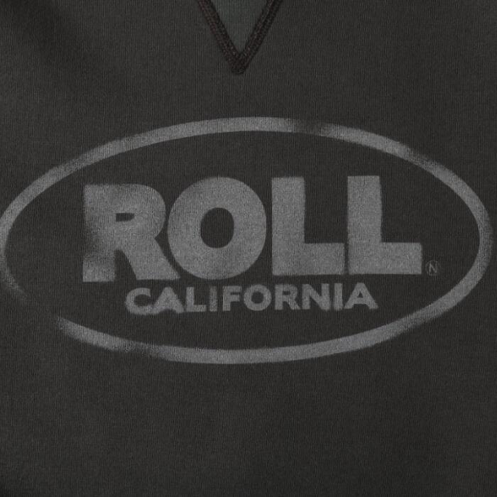 BARNSOUTFITTERS日本製長袖ROLLロールメンズレディースユニセックスヘビーウエイトアメカジトレーナースウェットバーンズ裏起毛フラットシーマーSTANDARDCOZUNコズンはめ込み両VガゼットクルーネックBR-25491