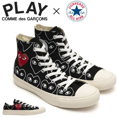 COMMEdesGARCONSコムデギャルソンコンバースCONVERSEチャックテイラーオールスターPLAYプレイハートロゴブランドメンズレディースユニセックスギャルソンブランドロゴおしゃれプレゼントギフトハイカットローカット