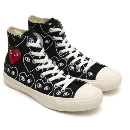 COMMEdesGARCONSコムデギャルソンコンバースCONVERSEチャックテイラーオールスターPLAYプレイハートロゴブランドメンズレディースユニセックスギャルソンブランドロゴおしゃれプレゼントギフトハイカットローカット