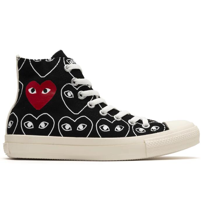 COMMEdesGARCONSコムデギャルソンコンバースCONVERSEチャックテイラーオールスターPLAYプレイハートロゴブランドメンズレディースユニセックスギャルソンブランドロゴおしゃれプレゼントギフトハイカットローカット