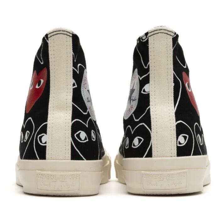 COMMEdesGARCONSコムデギャルソンコンバースCONVERSEチャックテイラーオールスターPLAYプレイハートロゴブランドメンズレディースユニセックスギャルソンブランドロゴおしゃれプレゼントギフトハイカットローカット