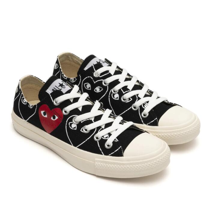 COMMEdesGARCONSコムデギャルソンコンバースCONVERSEチャックテイラーオールスターPLAYプレイハートロゴブランドメンズレディースユニセックスギャルソンブランドロゴおしゃれプレゼントギフトハイカットローカット