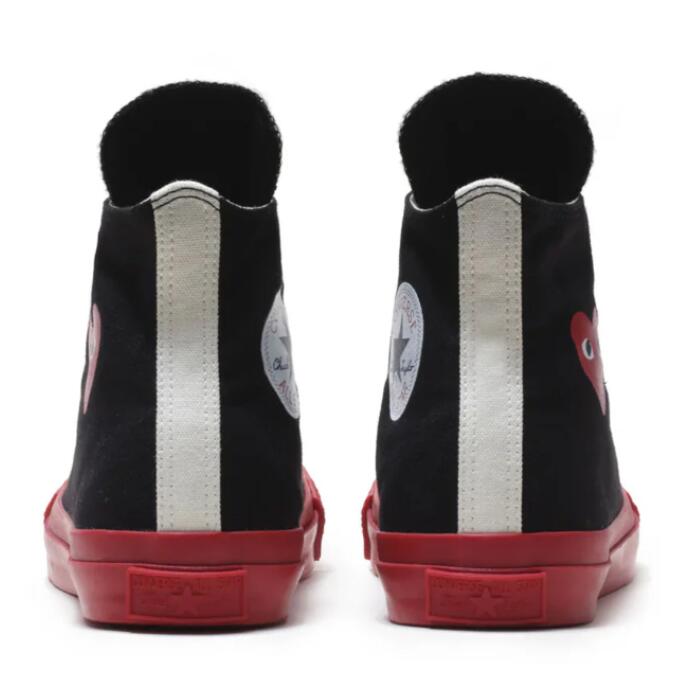 COMMEdesGARCONSコムデギャルソンコンバースCONVERSEチャックテイラーオールスターPLAYプレイハートロゴブランドメンズレディースユニセックスギャルソンブランドロゴおしゃれプレゼントギフトハイカット