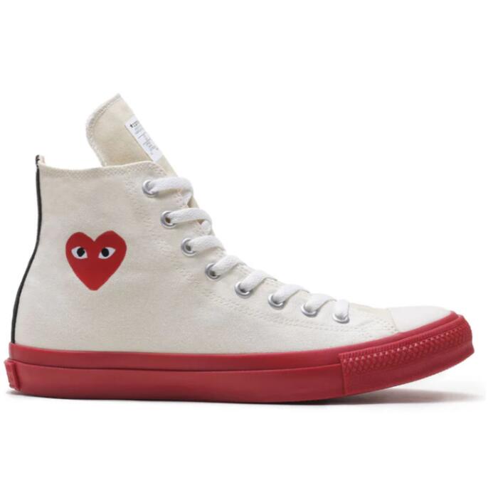 COMMEdesGARCONSコムデギャルソンコンバースCONVERSEチャックテイラーオールスターPLAYプレイハートロゴブランドメンズレディースユニセックスギャルソンブランドロゴおしゃれプレゼントギフトハイカット