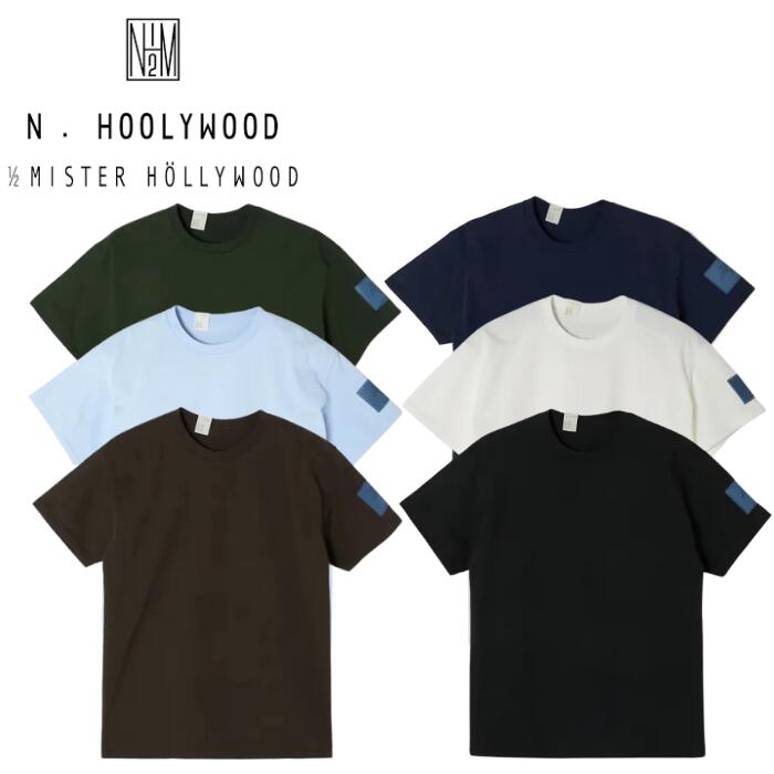 NハリウッドエヌハリTシャツ半袖メンズレディースユニセックス綿100ミリタリー米軍カットソークルーネックtestproductexchangeservice白黒シンプルプレゼントギフトUSARMYN.HOOLYWOOD