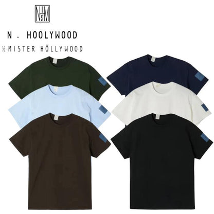 NハリウッドエヌハリTシャツ半袖メンズレディースユニセックス綿100ミリタリー米軍カットソークルーネックtestproductexchangeservice白黒シンプルプレゼントギフトUSARMYN.HOOLYWOOD