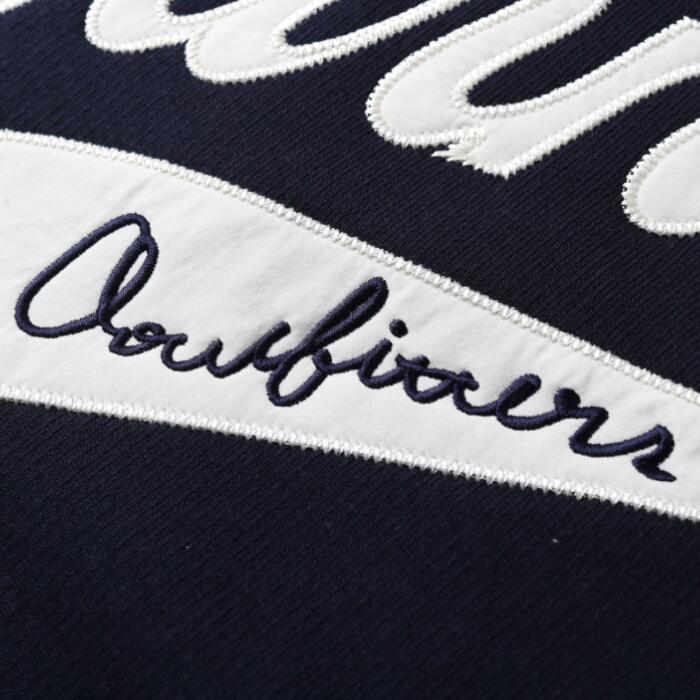 barnsoutfittersバーンズスウェットトレーナークルーネックメンズレディースユニセックス日本製V字ガゼットブランドロゴ刺繍綿100コットンセットアップ上下野球ベースボールBR-25362