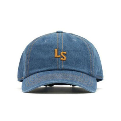 Levi’sリーバイスメンズレディースデニムモノグラムキャップ帽子ユニセックス男女兼用綿100％コットンインディゴブルー青丈夫頑丈ワンサイズ普段使い旅行通勤通学経年変化アクセント004bs0002
