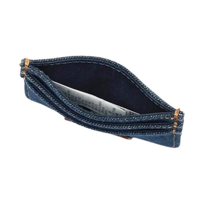 Levi’sリーバイスメンズレディースデニムカードケースユニセックス男女兼用定期入れ財布収納ジーンズ生地綿100％コットン丈夫頑丈スリムワンサイズ普段使い旅行通勤通学経年変化0020B0000