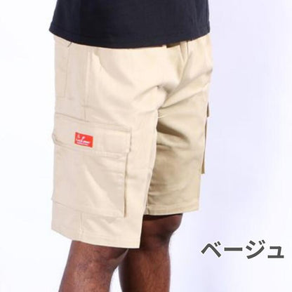 COOKMANクックマンシェフパンツショートカーゴメンズレディース半ズボン夏ゆったりChefPantsShortCargo無地デニムストライプ