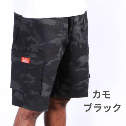 COOKMANクックマンシェフパンツショートカーゴメンズレディース半ズボン夏ゆったりChefPantsShortCargo無地デニムストライプ