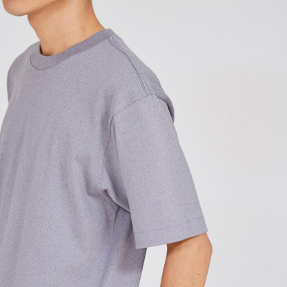 ヘインズMOKUモクTシャツ半袖綿100コットン丸胴グレーHanesクルーネック汗染み無地シンプル厚手メンズレディースユニセックスカットソーギフトプレゼントヘビーオンスヘビーウエイトブランドHM1-D203