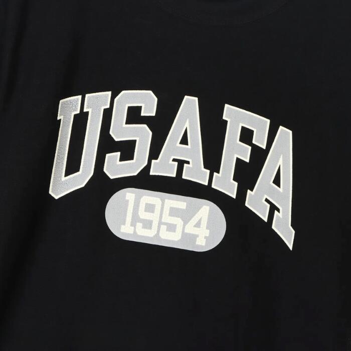 チャンピオンメンズカットソーショートスリーブTシャツ26SSリバースウィーブ男性menトップスブラック黒アメリカ綿100％コットン天竺クルーネック空軍ミリタリーREVERSEWEAVEchampionC3-D306