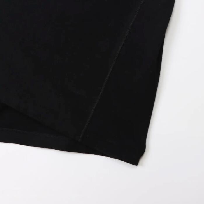 チャンピオンメンズカットソーショートスリーブTシャツ26SSリバースウィーブ男性menトップスブラック黒アメリカ綿100％コットン天竺クルーネック空軍ミリタリーREVERSEWEAVEchampionC3-D306