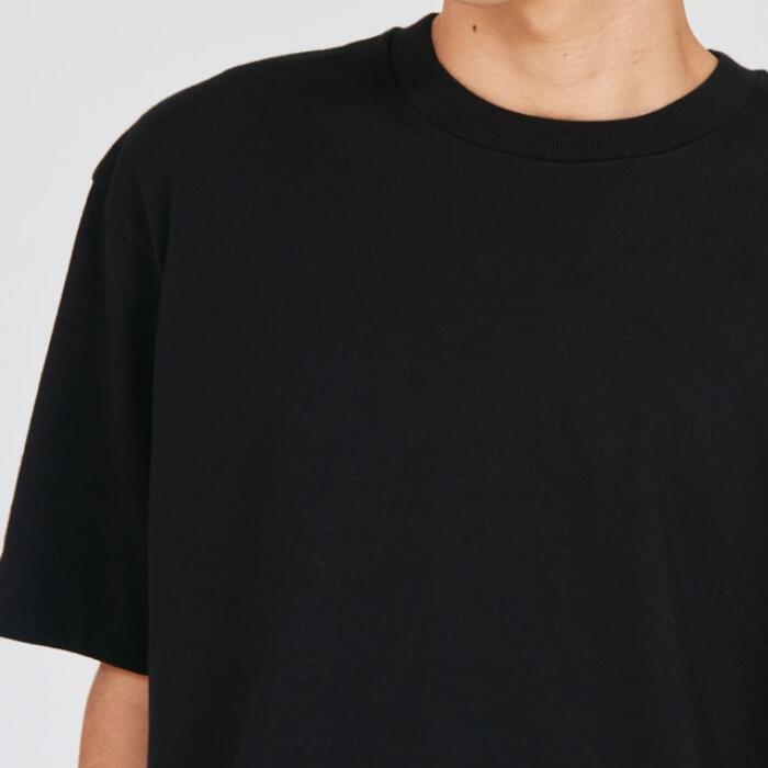＼最大3000円OFFクーポン配布／ヘインズKUROクロTシャツ半袖Tシャツ綿100コットン丸胴黒Hanesクルーネック無地シンプル厚手大きいサイズメンズレディースユニセックスカットソーギフトプレゼントヘビーオンスヘビーウエイトブランドHM1-D202