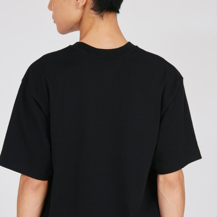 ＼最大3000円OFFクーポン配布／ヘインズKUROクロTシャツ半袖Tシャツ綿100コットン丸胴黒Hanesクルーネック無地シンプル厚手大きいサイズメンズレディースユニセックスカットソーギフトプレゼントヘビーオンスヘビーウエイトブランドHM1-D202