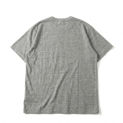 BARNSOUTFITTERSバーンズ日本製半袖吊り編みクルーネックプリントTシャツディズニーミッキーマウスコラボメンズレディースユニセックス綿100％天竺ホワイトグレービンテージBR-25178
