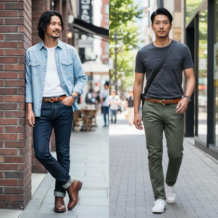 BARNSOUTFITTERSバーンズフックバックルレザーベルト日本製栃木レザーメンズレディースユニセックス本革牛革ヌメ革サマーオイルブラックブラウンチョコカジュアルサイズ調整可能ギフトLE-4087
