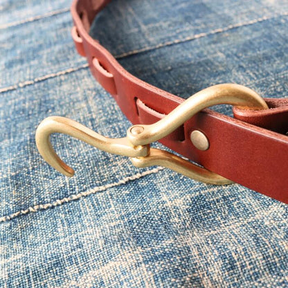 BARNSOUTFITTERSバーンズフックバックルレザーベルト日本製栃木レザーメンズレディースユニセックス本革牛革ヌメ革サマーオイルブラックブラウンチョコカジュアルサイズ調整可能ギフトLE-4087