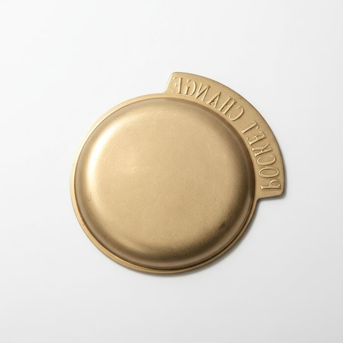 BARNSOUTFITTERSバーンズボタンワークスポケットチェンジコイントレー小銭日本製復刻ButtonWorks真鍮製ゴールド金アクセサリー雑貨インテリアヴィンテージアメリカ60年代70年代BW-0058