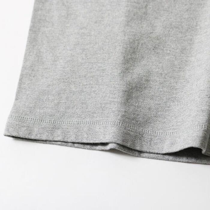 BARNSOUTFITTERSバーンズ日本製メンズ半袖Tシャツアメカジヘビーウエイト厚手綿100コットンフラットシーマアウトフィッターズCOZUN丸胴ヴィンテージヘンリーネックBR-8146