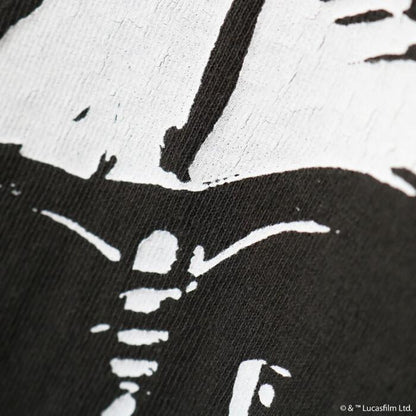 BARNSOUTFITTERSバーンズ日本製半袖吊り編みクルーネックプリントTシャツスターウォーズダースベイダーシディアスシスの暗黒卿メンズレディースユニセックス綿100％天竺ブラックビンテージBR-26181