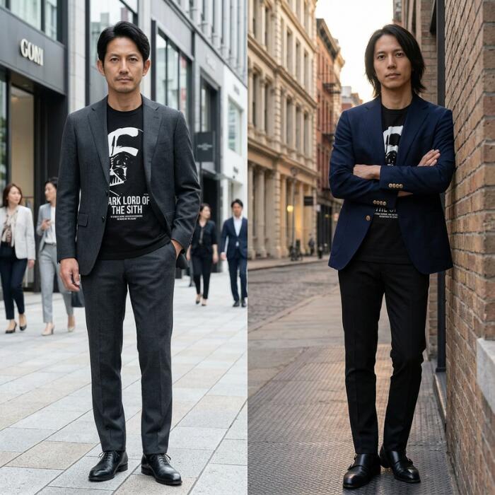 BARNSOUTFITTERSバーンズ日本製半袖吊り編みクルーネックプリントTシャツスターウォーズダースベイダーシディアスシスの暗黒卿メンズレディースユニセックス綿100％天竺ブラックビンテージBR-26181