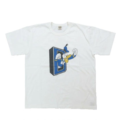 バーンズアウトフィッターズ半袖TシャツBARNSOUTFITTERSドナルドディズニー丸胴日本製コラボメンズレディースユニセックス綿100BR-25255