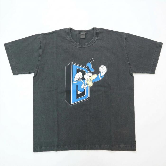 バーンズアウトフィッターズ半袖TシャツBARNSOUTFITTERSドナルドディズニー丸胴日本製コラボメンズレディースユニセックス綿100BR-25255