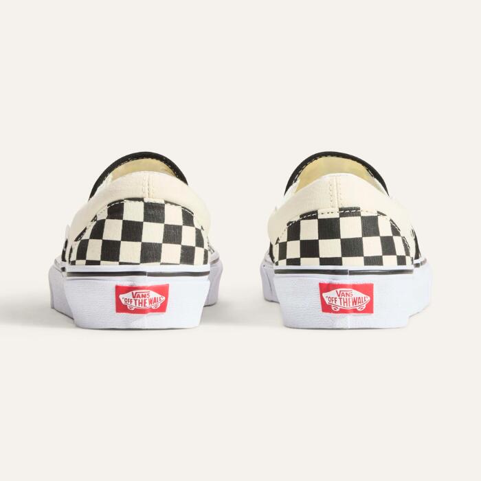 VANSヴァンズスリッポンクラシックスニーカー靴シューズCLASSICSLIP-ON正規品メンズレディースユニセックスチェックブラックホワイトネイビーバンズ定番紐無しカジュアルサンダルVN000EYE